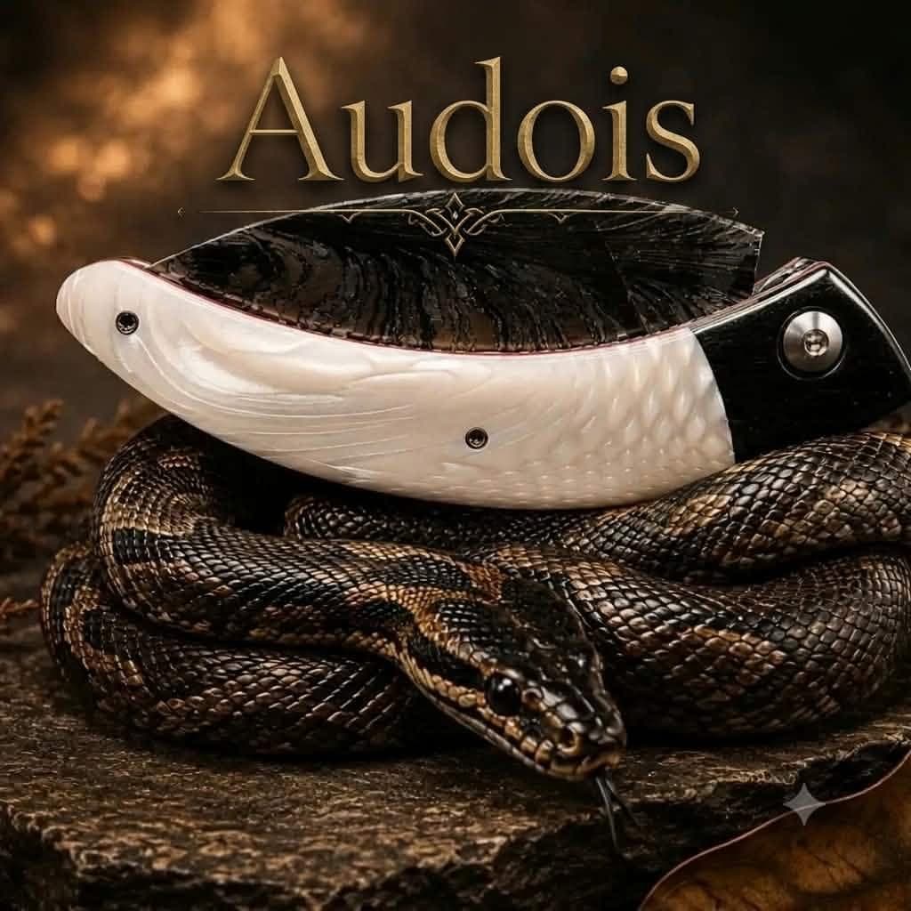 L'Audois — couteau artisanal, lame Acier carbone