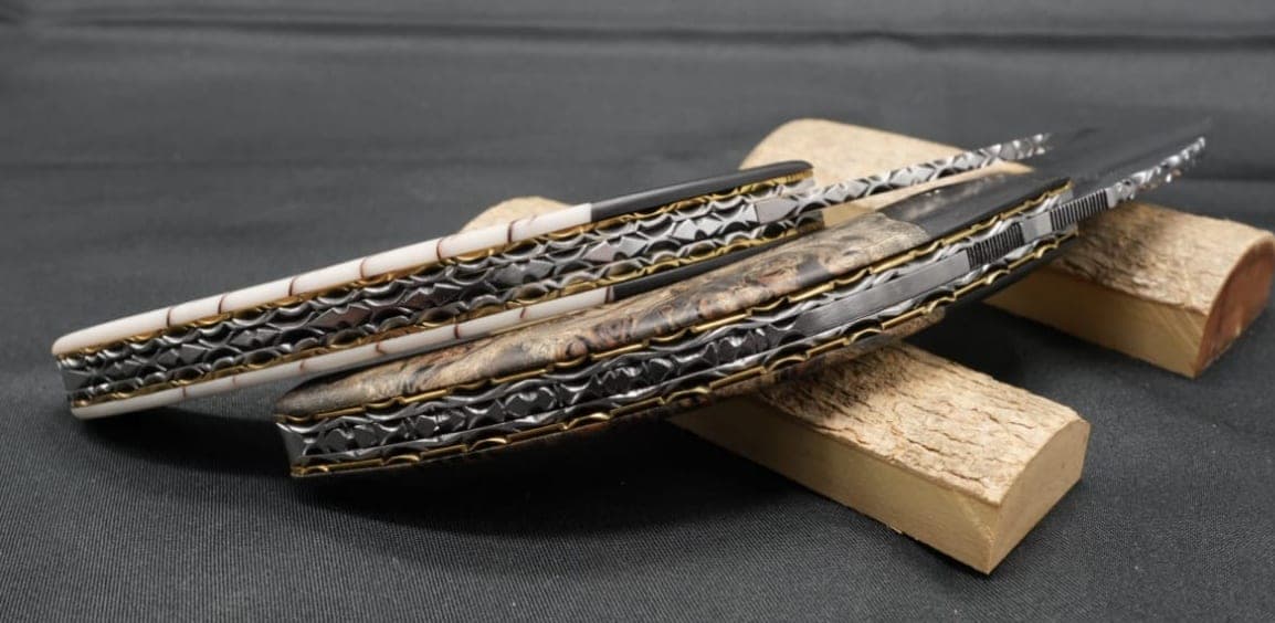 Blades and collector knives by L'Âme de Six